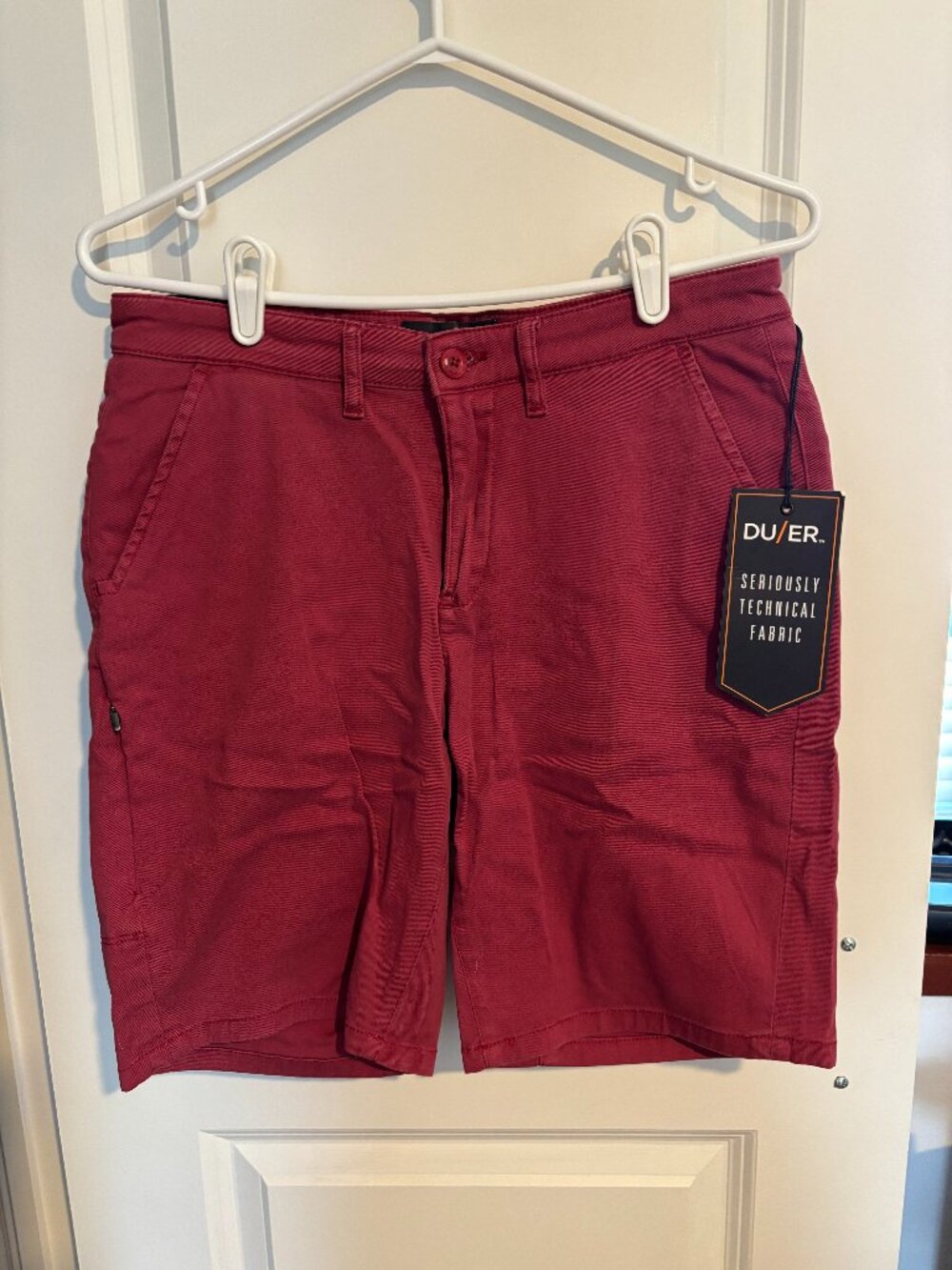 DU/ER Live Lite Shorts - Red